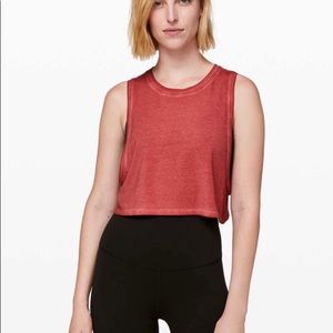 lululemon Muscle Love Crop Tank *Fade